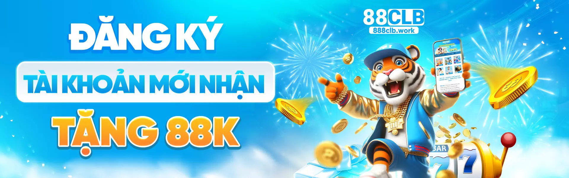 banner đăng ký tài khoản mới tặng 88k